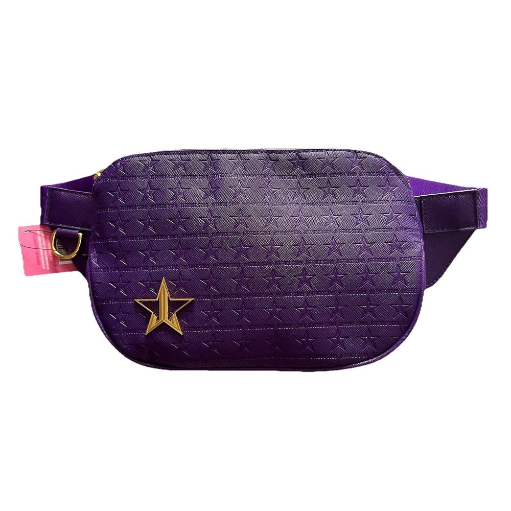Jeffree Star Purple Waist Fanny Pack Cosmetic Bag Blood Lust Collection NWT
